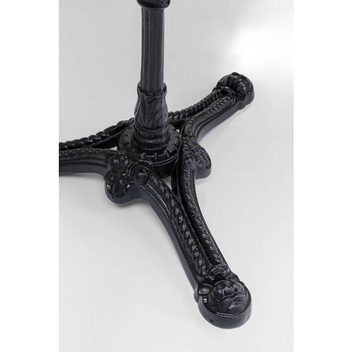 Table bistrot 60cm KAFFEEHAUS Kare Design noir