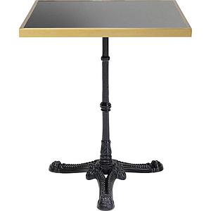 Table bistrot 60cm KAFFEEHAUS Kare Design noir