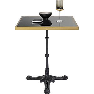 Table bistrot 60cm KAFFEEHAUS Kare Design noir