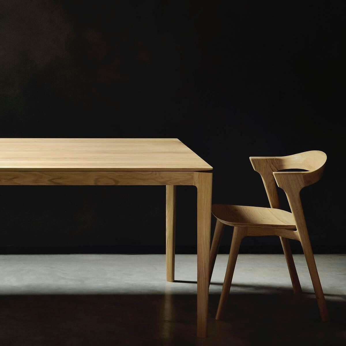 Table BOK Ethnicraft chêne