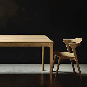 Table BOK Ethnicraft chêne