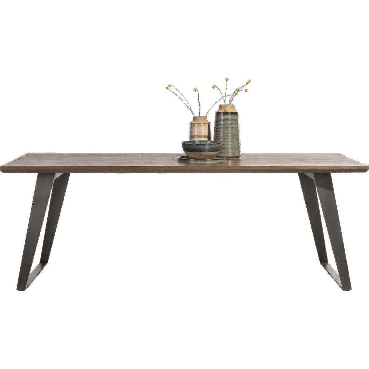 Table BOX Henders & Hazel 100x220cm Tramwood Walnut