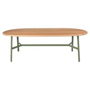 Table chêne ovale 220x95cm SO'O Fermob Indoor cactus