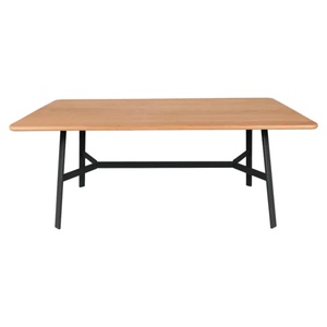 Table chêne SO'O Fermob Indoor 180x90cm réglisse