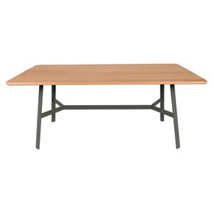 Table chêne SO'O Fermob Indoor 180X90cm romarin