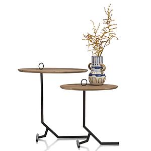 Table d’appoint 2pcs NYLAH Coco Maison