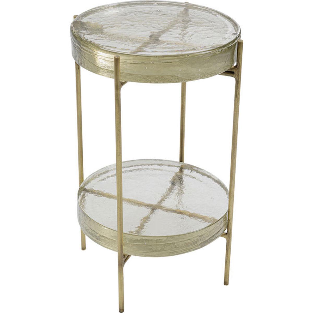 Table d'appoint 30cm ICE DOUBLE Kare Design
