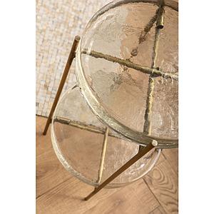 Table d'appoint 30cm ICE DOUBLE Kare Design