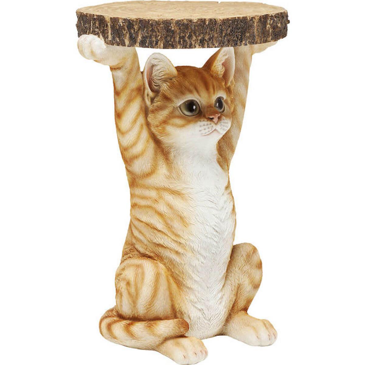 Table d'appoint 33cm ANIMAL MS. CAT Kare Design
