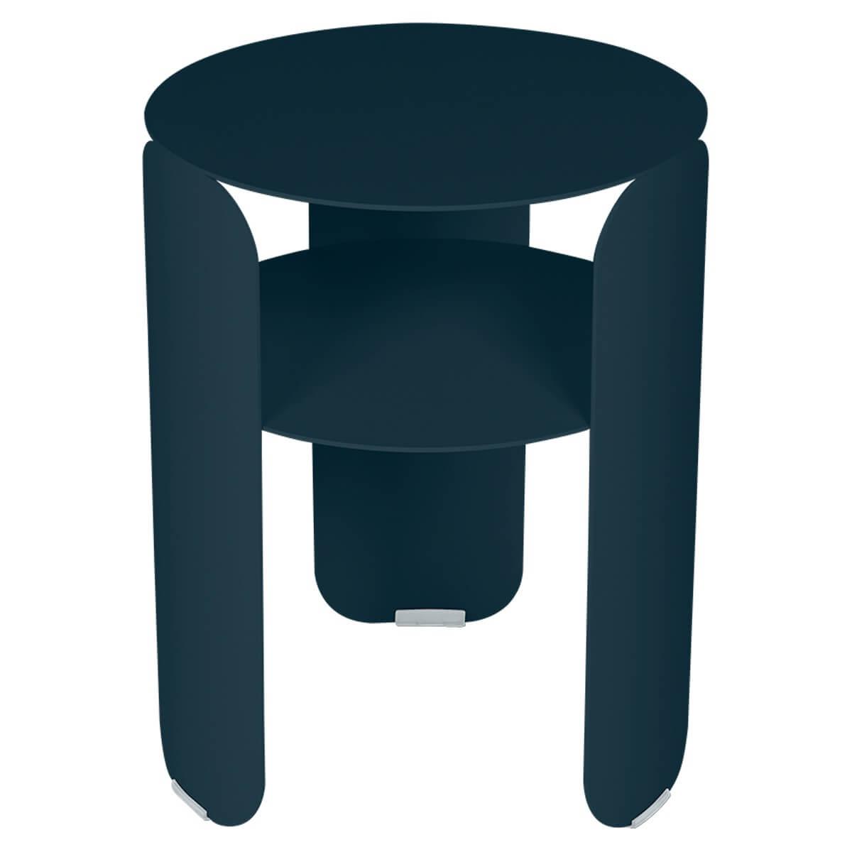Table d’appoint 35cm BEBOP Fermob bleu acapulco