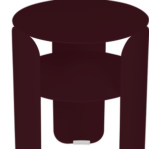 Table d'appoint 35cm BEBOP Fermob cerise noire