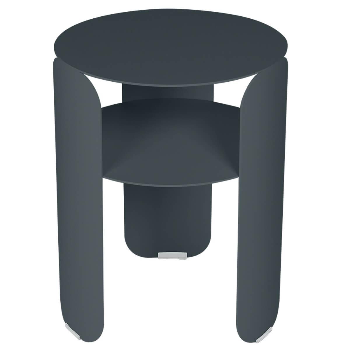 Table d’appoint 35cm BEBOP Fermob gris orage