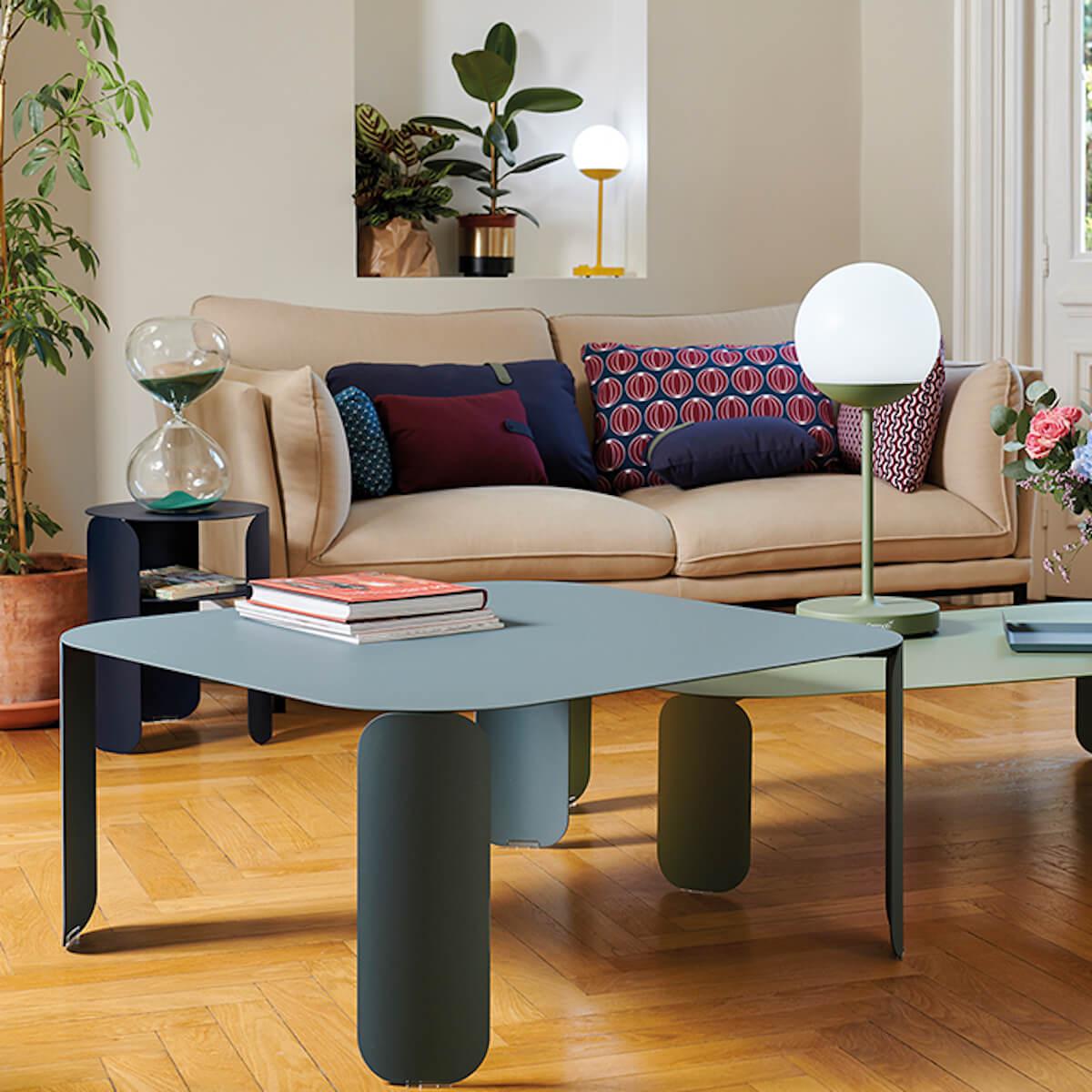Table d’appoint 35cm BEBOP Fermob tilleul