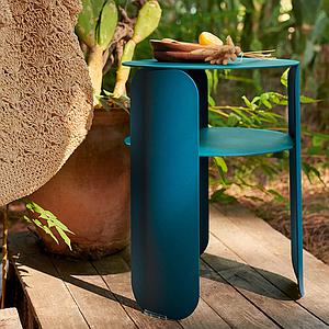 Table d’appoint 35cm BEBOP Fermob tilleul