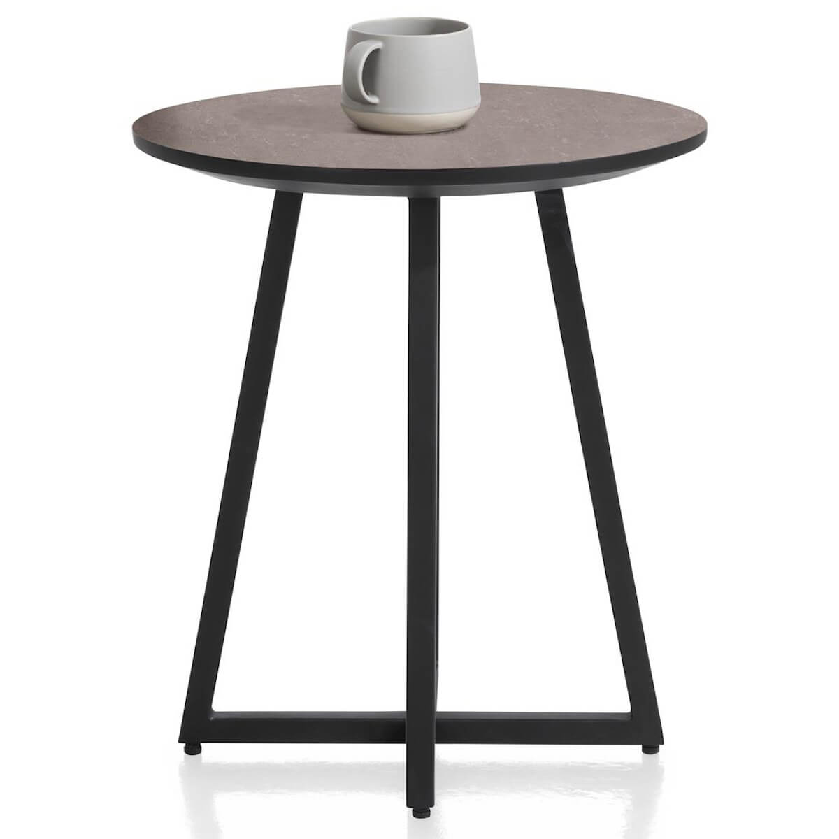 Table d'appoint 35x40cm AVALON Henders & Hazel rouille