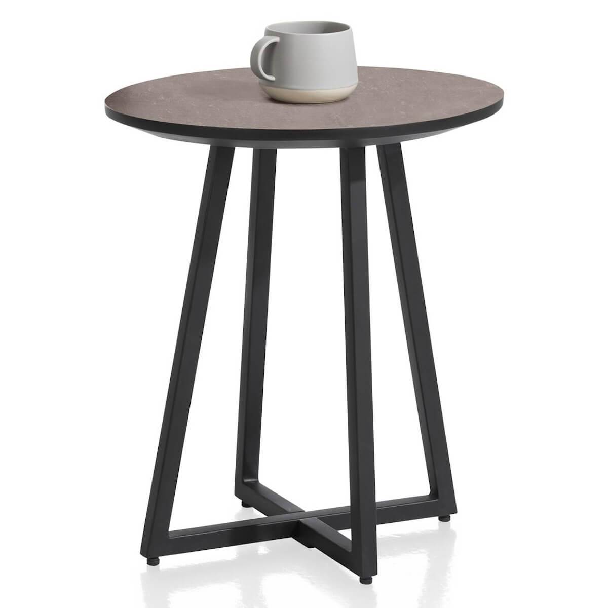 Table d'appoint 35x40cm AVALON Henders & Hazel rouille