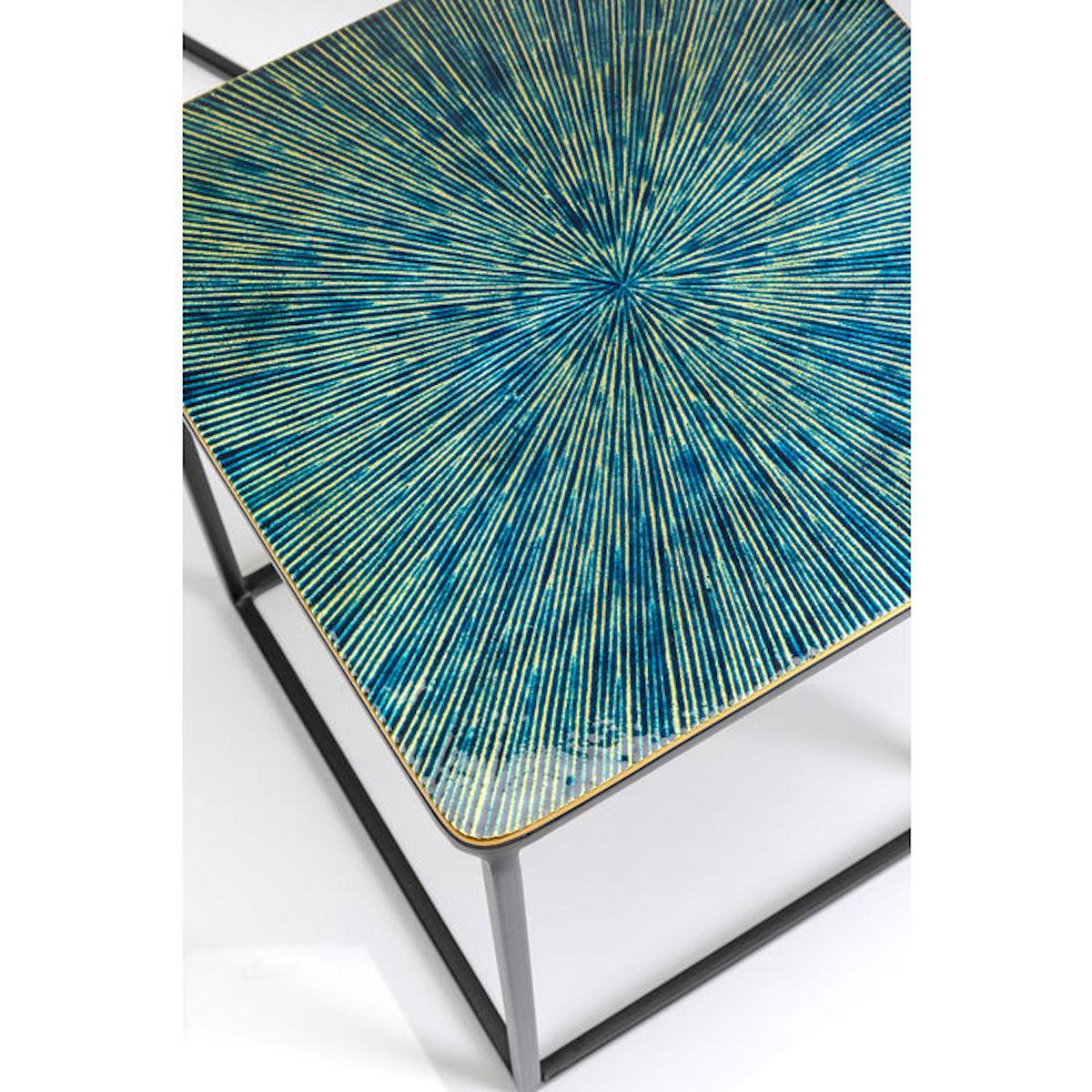 Table d'appoint 3pc RAY Kare Design carré