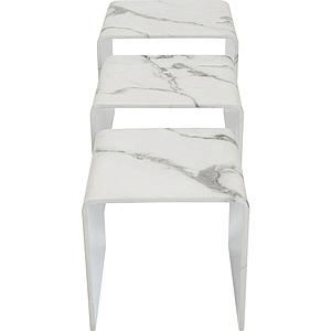 Table d'appoint 3pcs MOONRAKER Kare Design