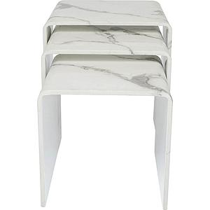 Table d'appoint 3pcs MOONRAKER Kare Design