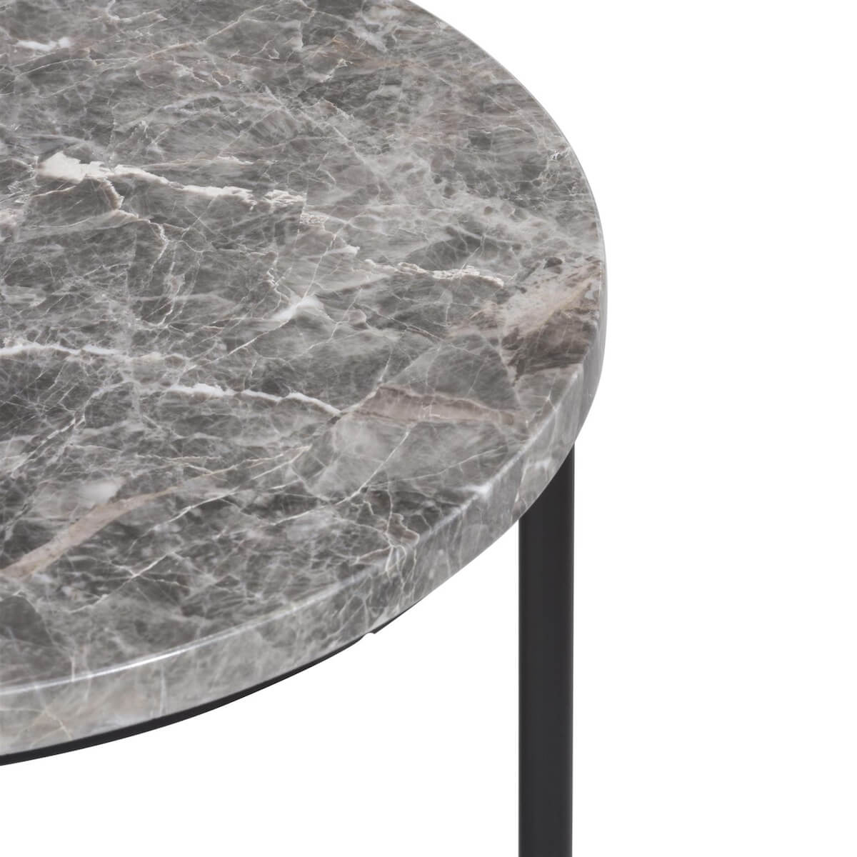 Table d'appoint 40cm ADRIAN Coco Maison Gris