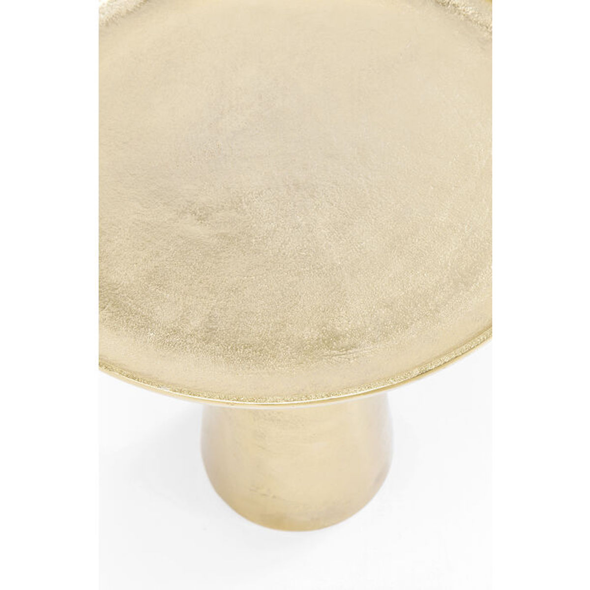Table d'appoint 45cm PLATEAU UNO Kare Design laiton