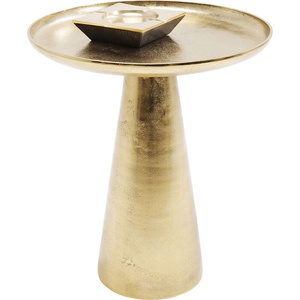 Table d'appoint 45cm PLATEAU UNO Kare Design laiton