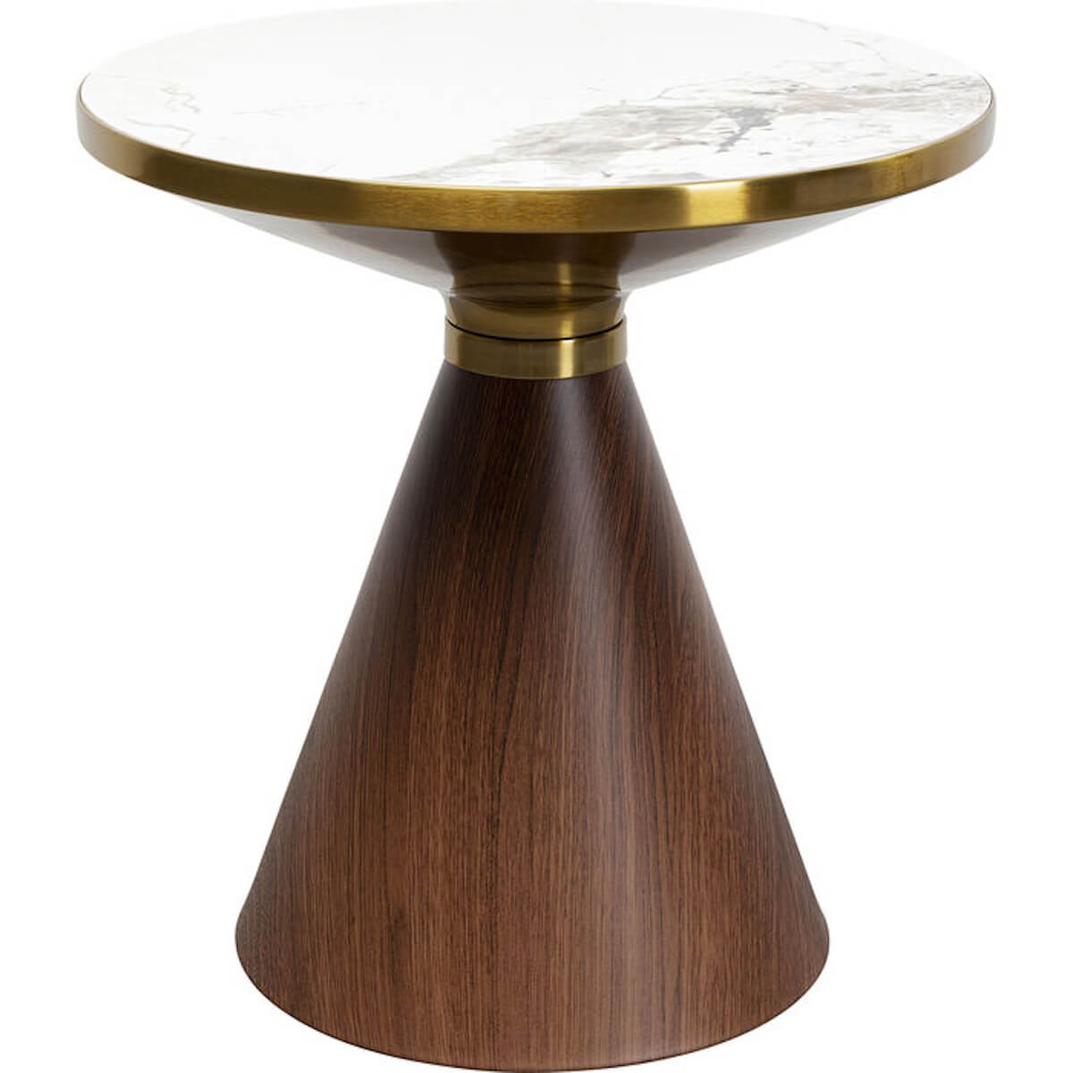 Table d'appoint 50cm CONO céramique Kare Design