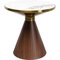 Table d'appoint 50cm CONO céramique Kare Design