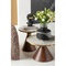 Table d'appoint 50cm CONO céramique Kare Design