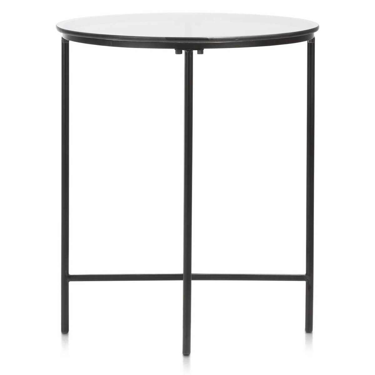 Table d'appoint 50cm NATHAN Coco Maison Anthracite
