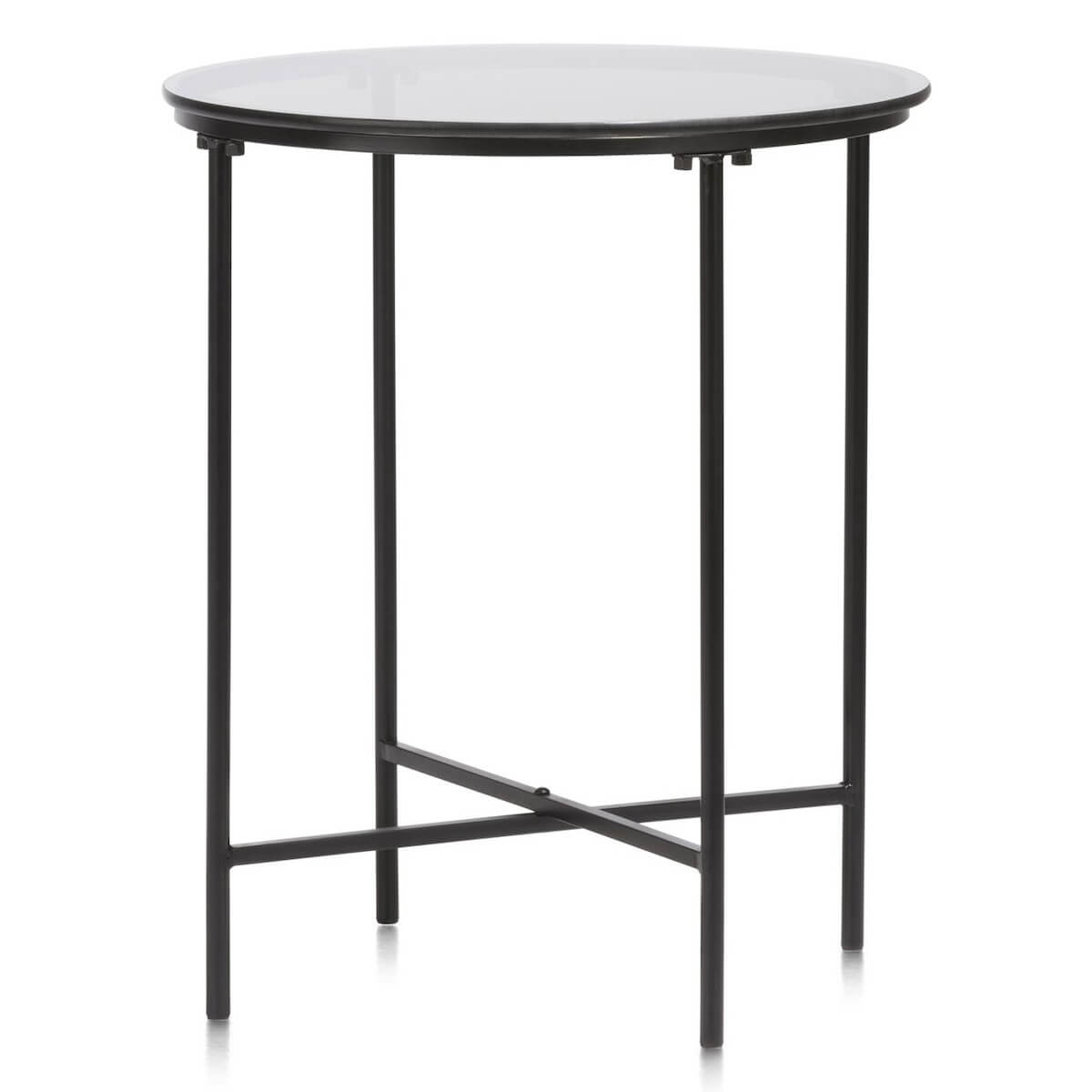 Table d'appoint 50cm NATHAN Coco Maison Anthracite