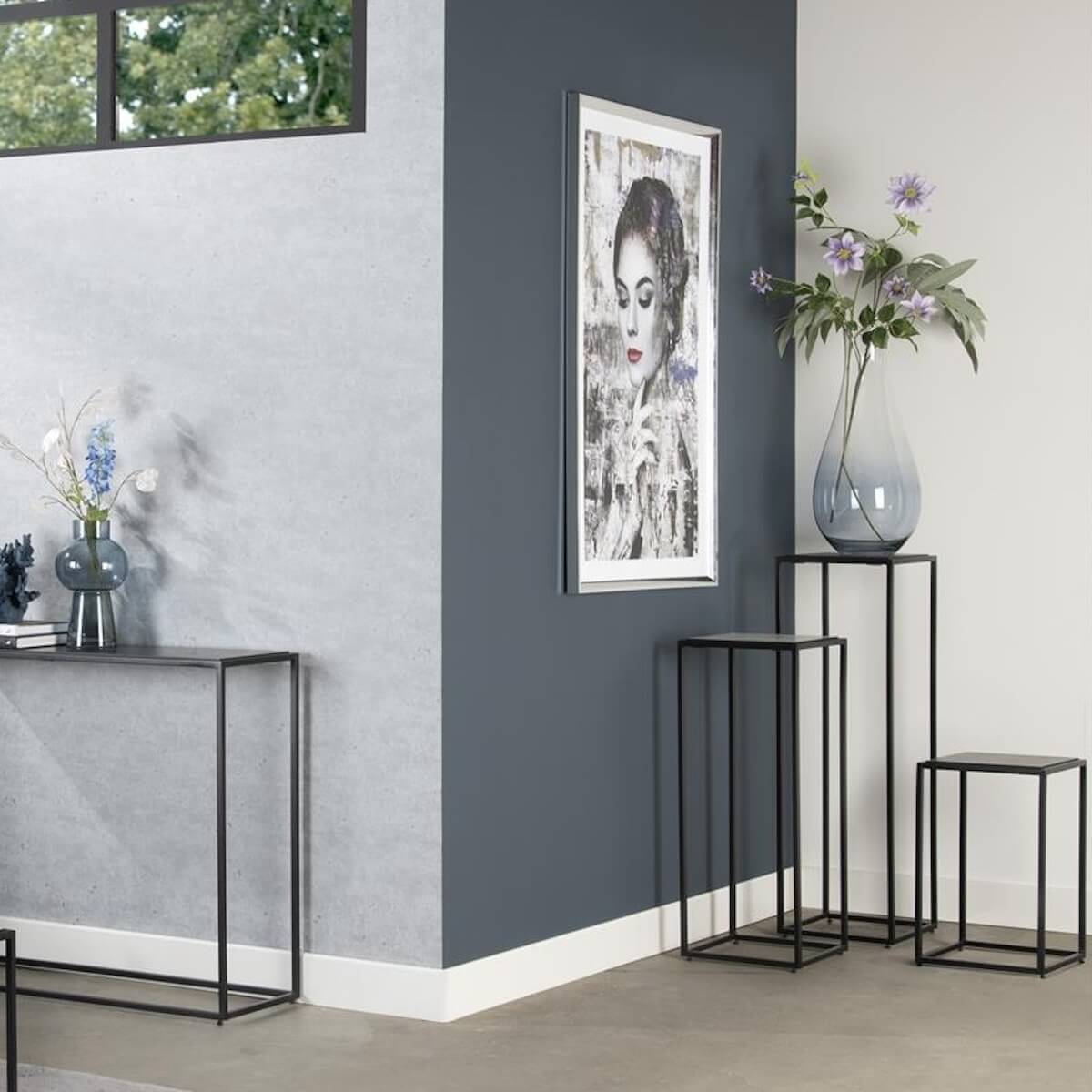 Table d'appoint 50cm STAND UP Coco Maison Noire