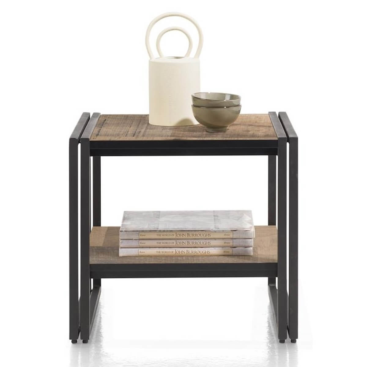 Table d'appoint 50x50cm AVALON Henders & Hazel DRIFTWOOD