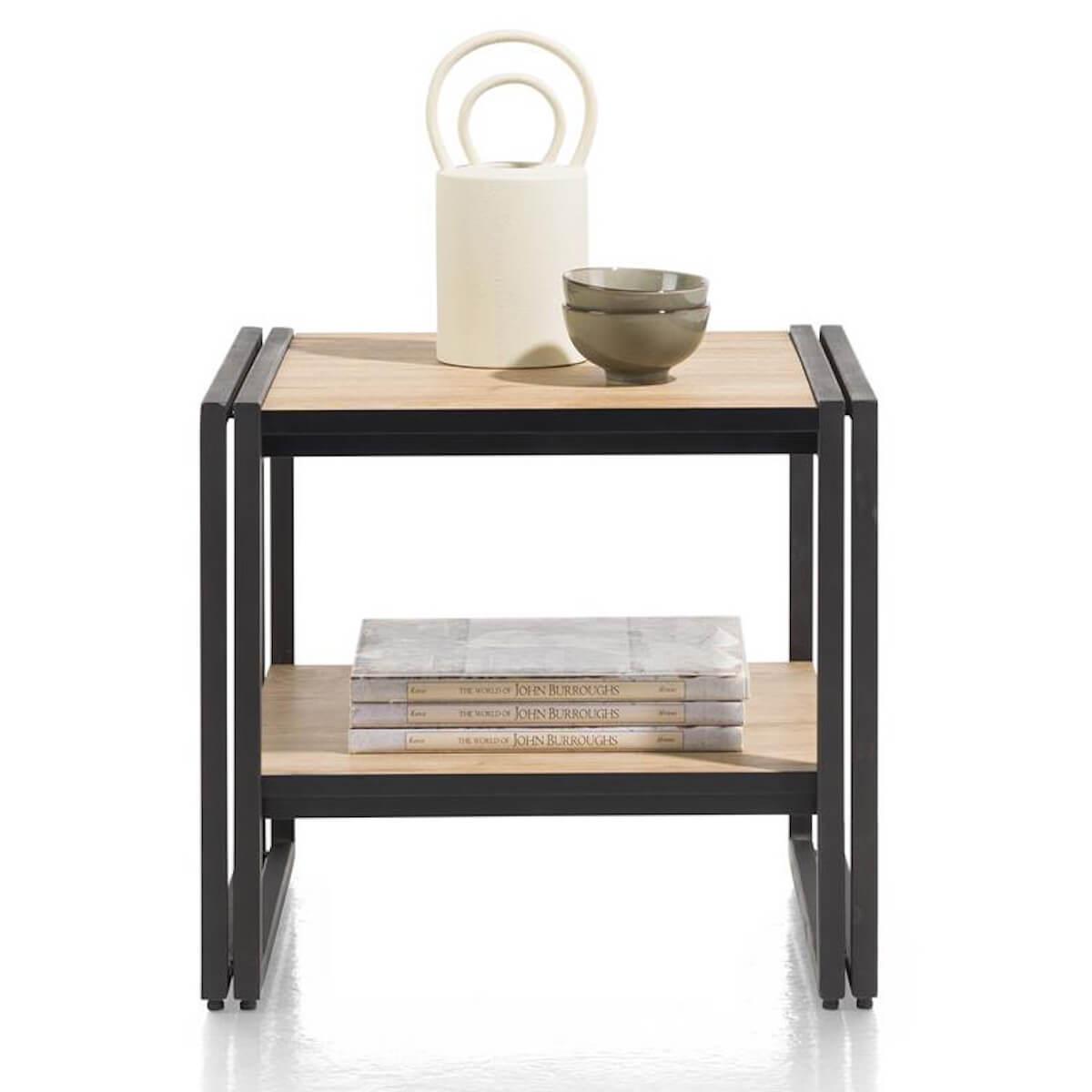 Table d'appoint 50x50cm AVALON Henders & Hazel