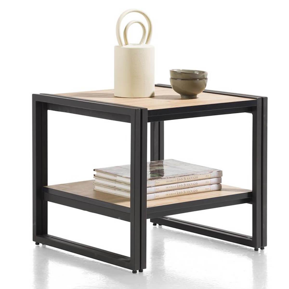 Table d'appoint 50x50cm AVALON Henders & Hazel