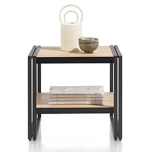 Table d'appoint 50x50cm AVALON Henders & Hazel