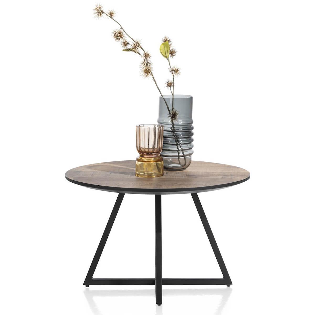 Table d'appoint 50x60cm AVALON Henders & Hazel Rouille