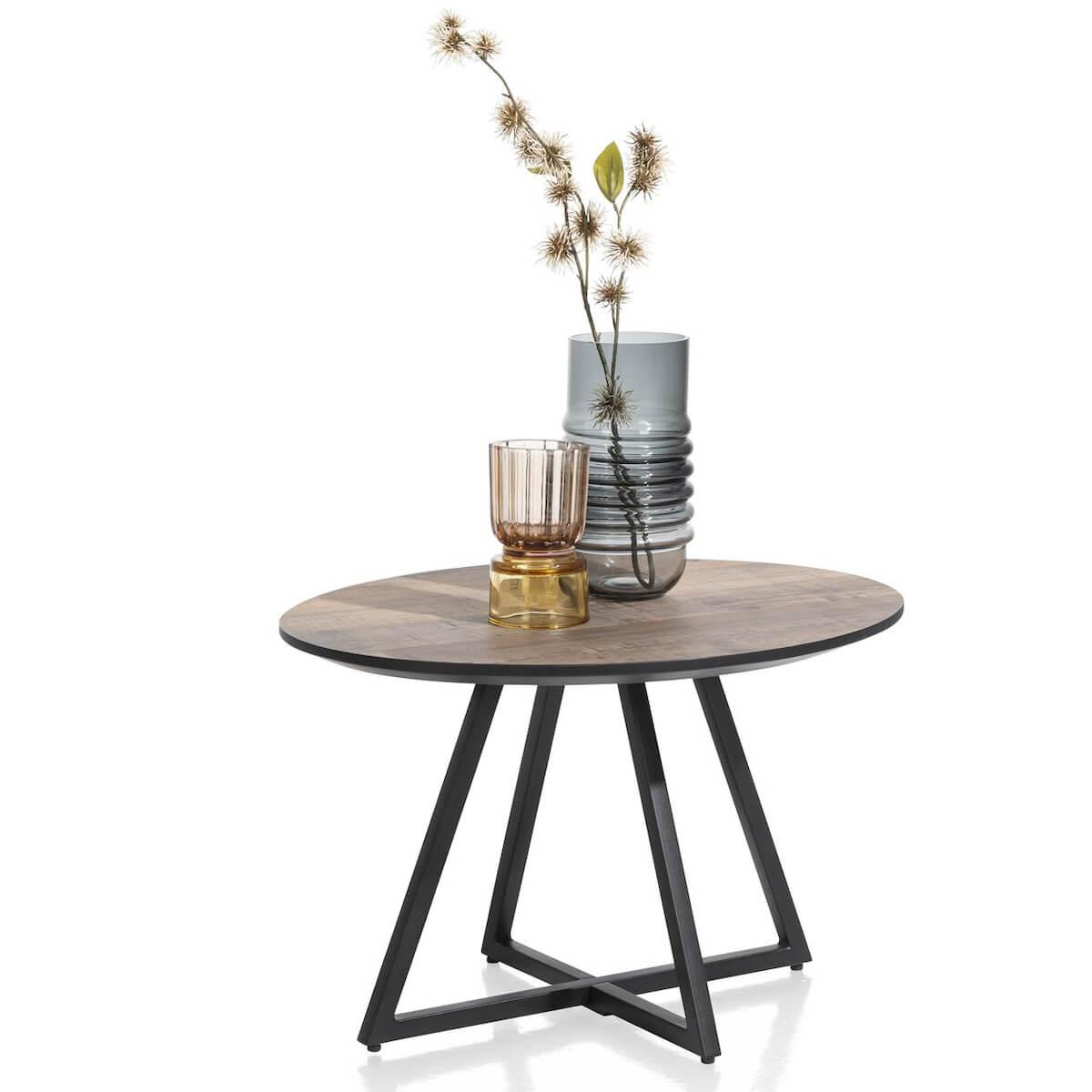 Table d'appoint 50x60cm AVALON Henders & Hazel Rouille