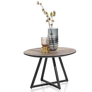 Table d'appoint 50x60cm AVALON Henders & Hazel Rouille