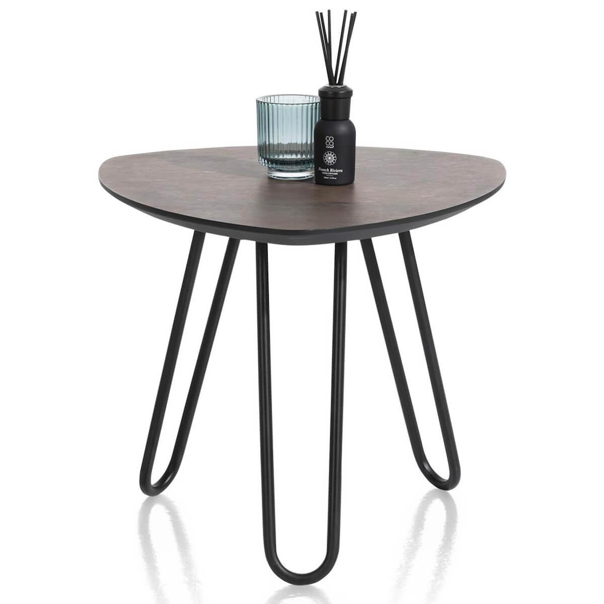 Table d'appoint 52x53cm MASURA Xooon rouille