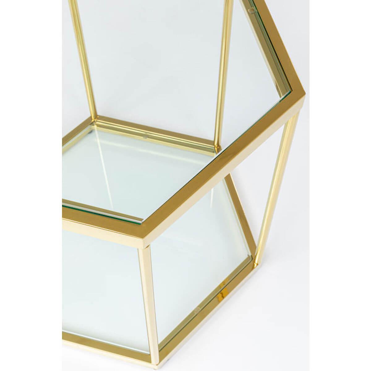 Table d'appoint 55cm COMB Kare Design doré