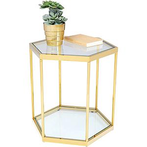 Table d'appoint 55cm COMB Kare Design doré