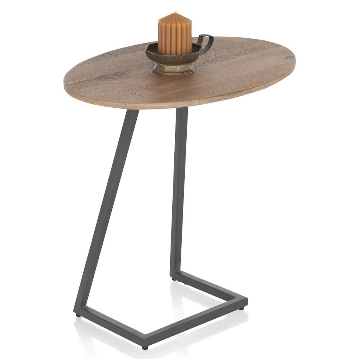 Table d'appoint 55x40cm TRAPANI Henders & Hazel