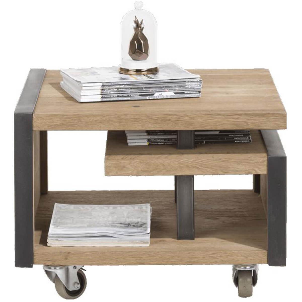 Table d'appoint 60x60cm METALO Henders & Hazel