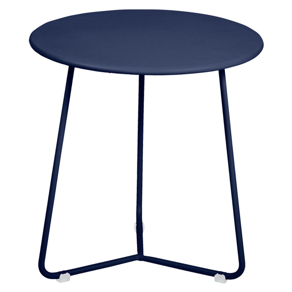 Table d'appoint COCOTTE Fermob bleu abysse