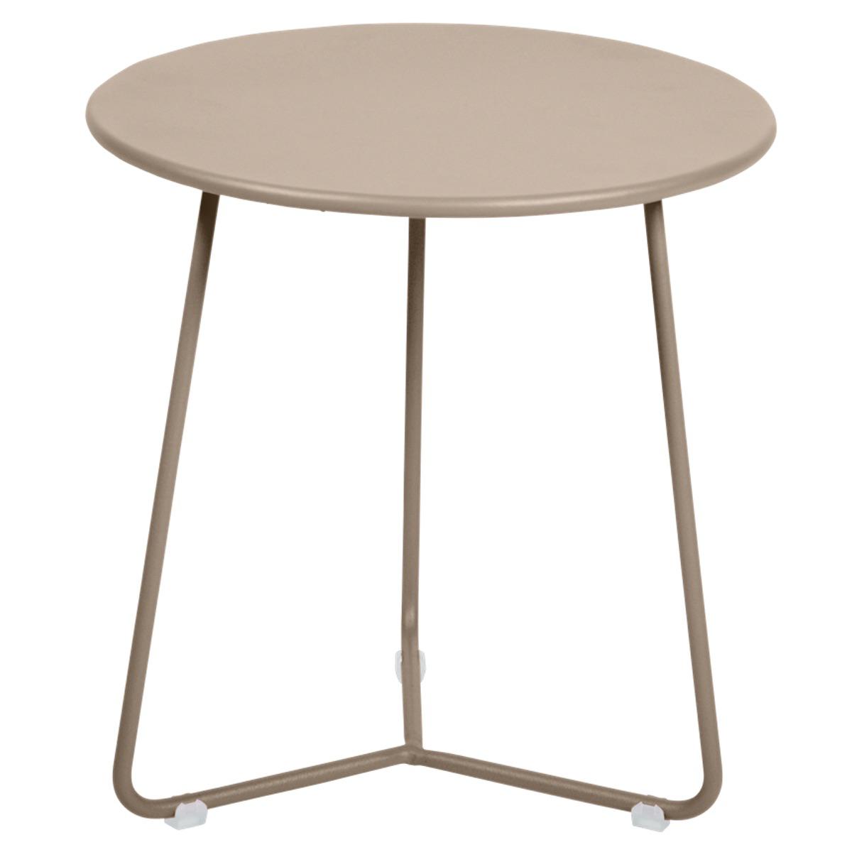 Table d'appoint COCOTTE Fermob brun muscade