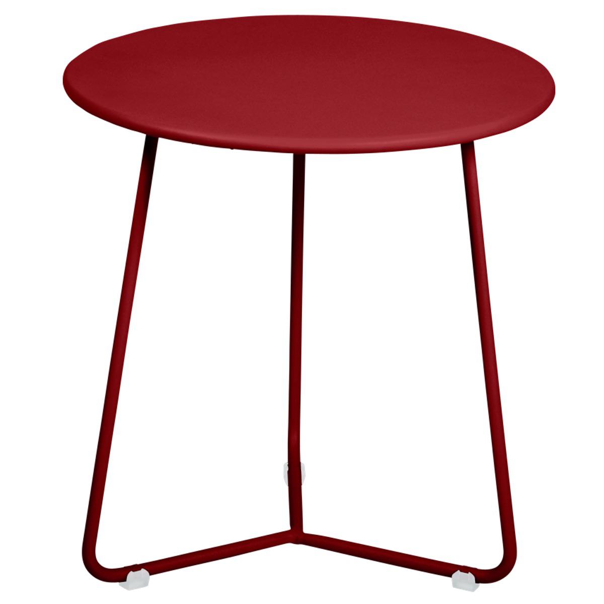 Table d'appoint COCOTTE Fermob rouge piment