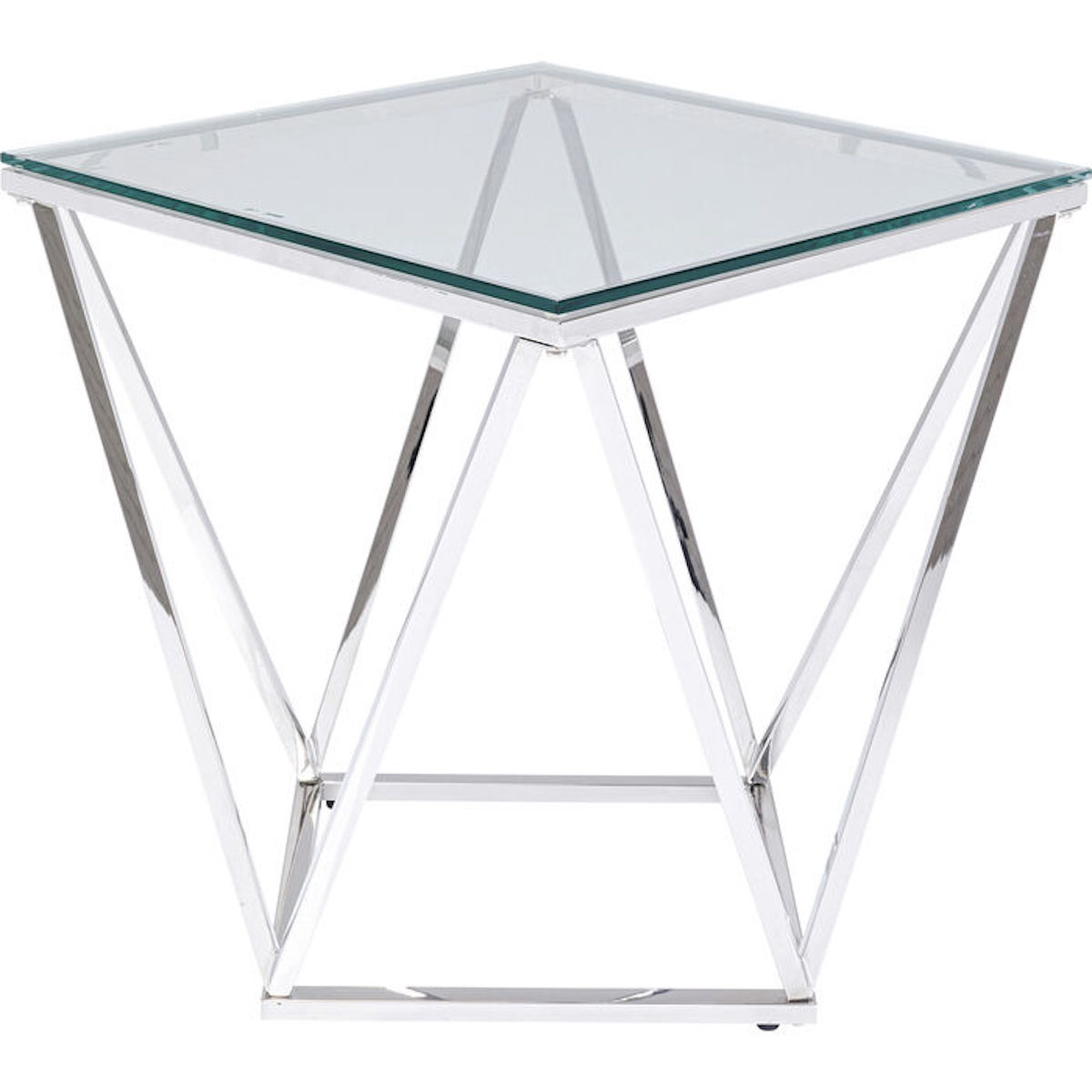 Table d'appoint Cristallo 50x50cm Kare Design
