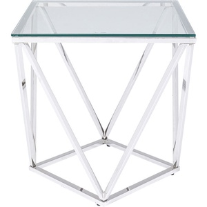 Table d'appoint Cristallo 50x50cm Kare Design