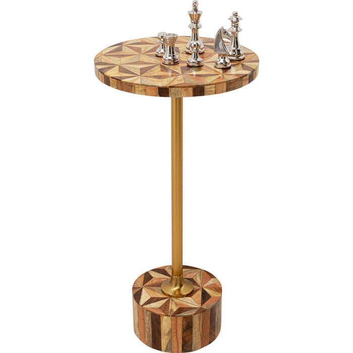 Table d'appoint DOMERO GEO Kare Design laiton 25cm